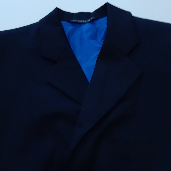 DEVON-AIRE FINE RIDING ATTIRE Nvy Wool Blend Riding Jacket Size 08R - Picture 4 of 14